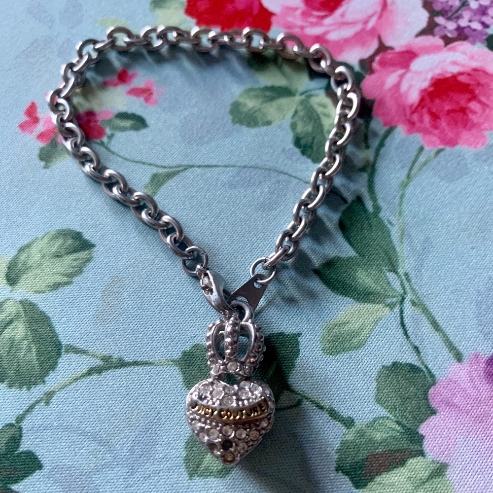 Juicy Couture Crown Heart Bracelet